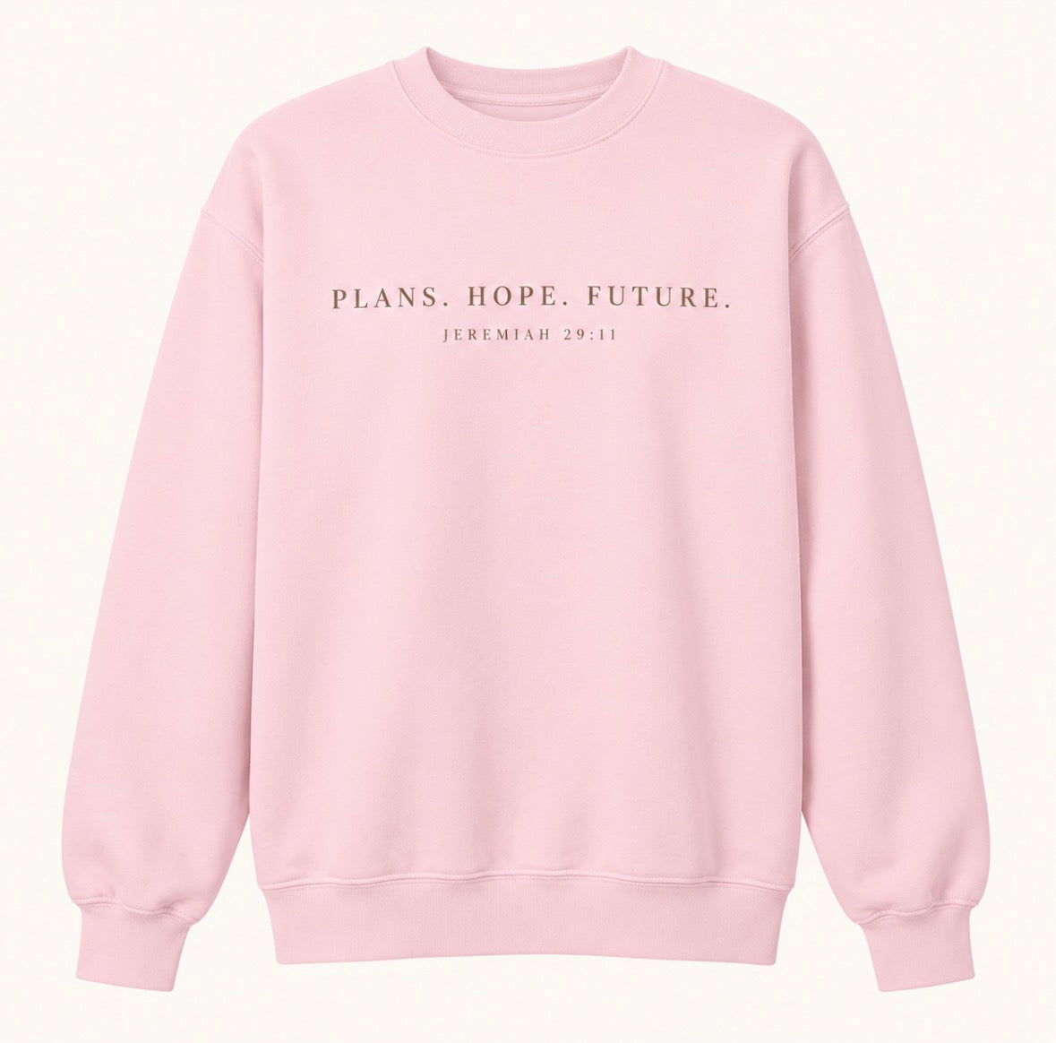 Pre-Order Hope Sunday | Jeremiah 29:11 Crewneck